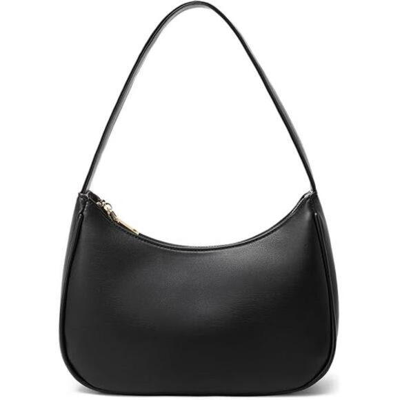 Cute Hobo Shoulder Bags for Women - Mini Tote Handbag with Zipper Closure - Picture 7 of 7